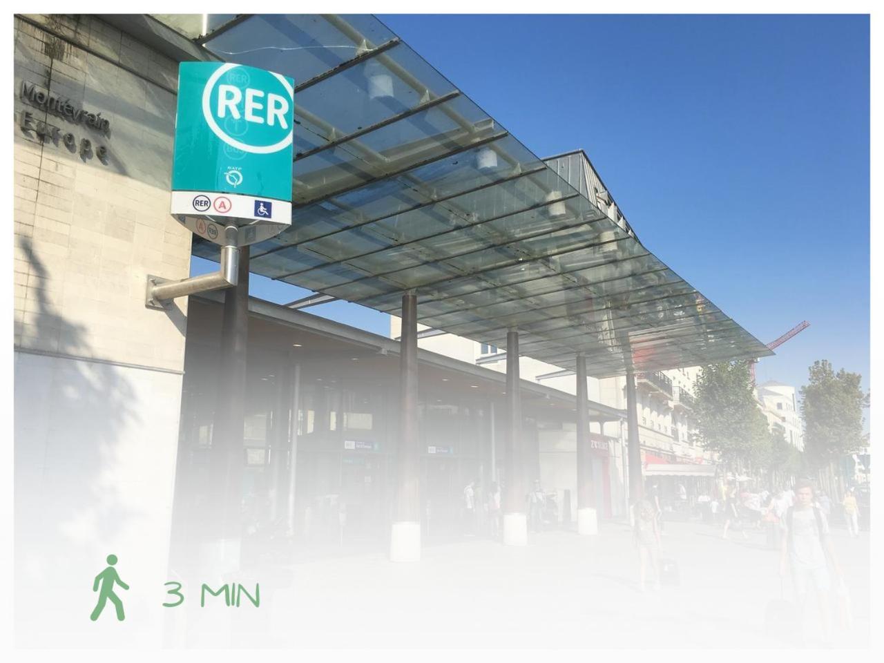 L'Organik Disney 7 Min Gare 5 Min Parking Prive Chessy  Exterior foto